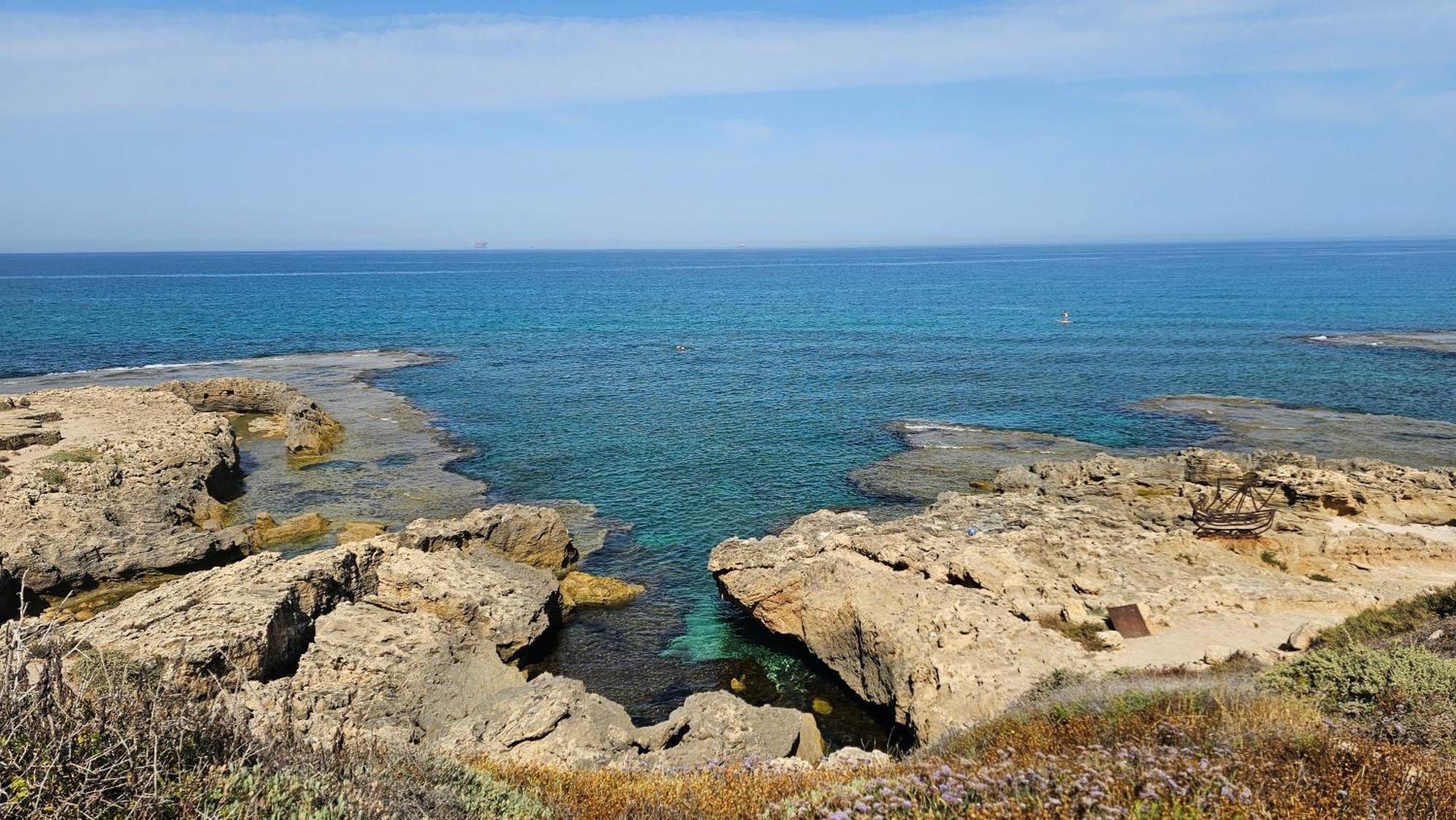 Cozy Seaview Glamping Caravan HaBonim Extérieur photo